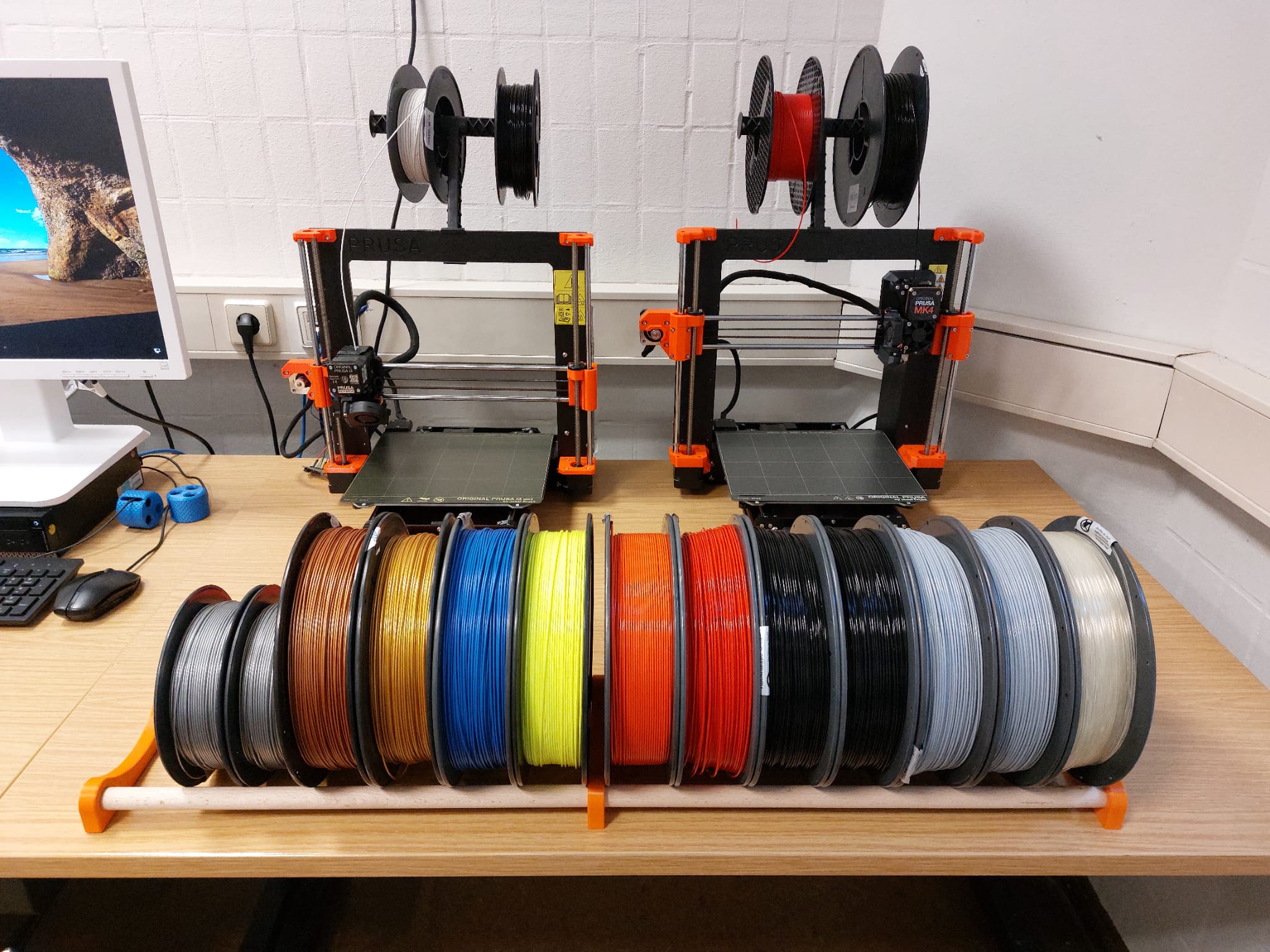 Filamentnachschub für unsere 3D-Drucker